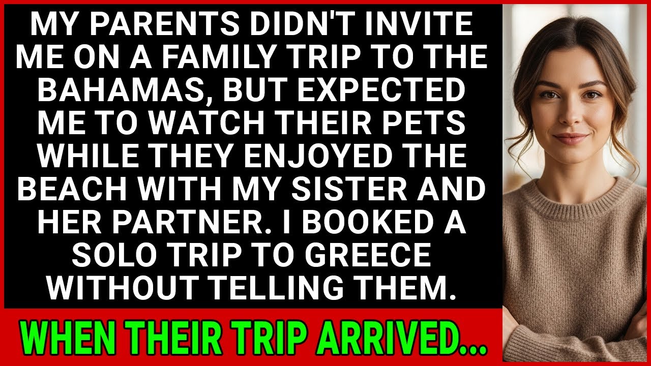 Family Didn't Invite Me On Their Trip And Wanted Me To Sit Their Pets. I Made Them Regret It.