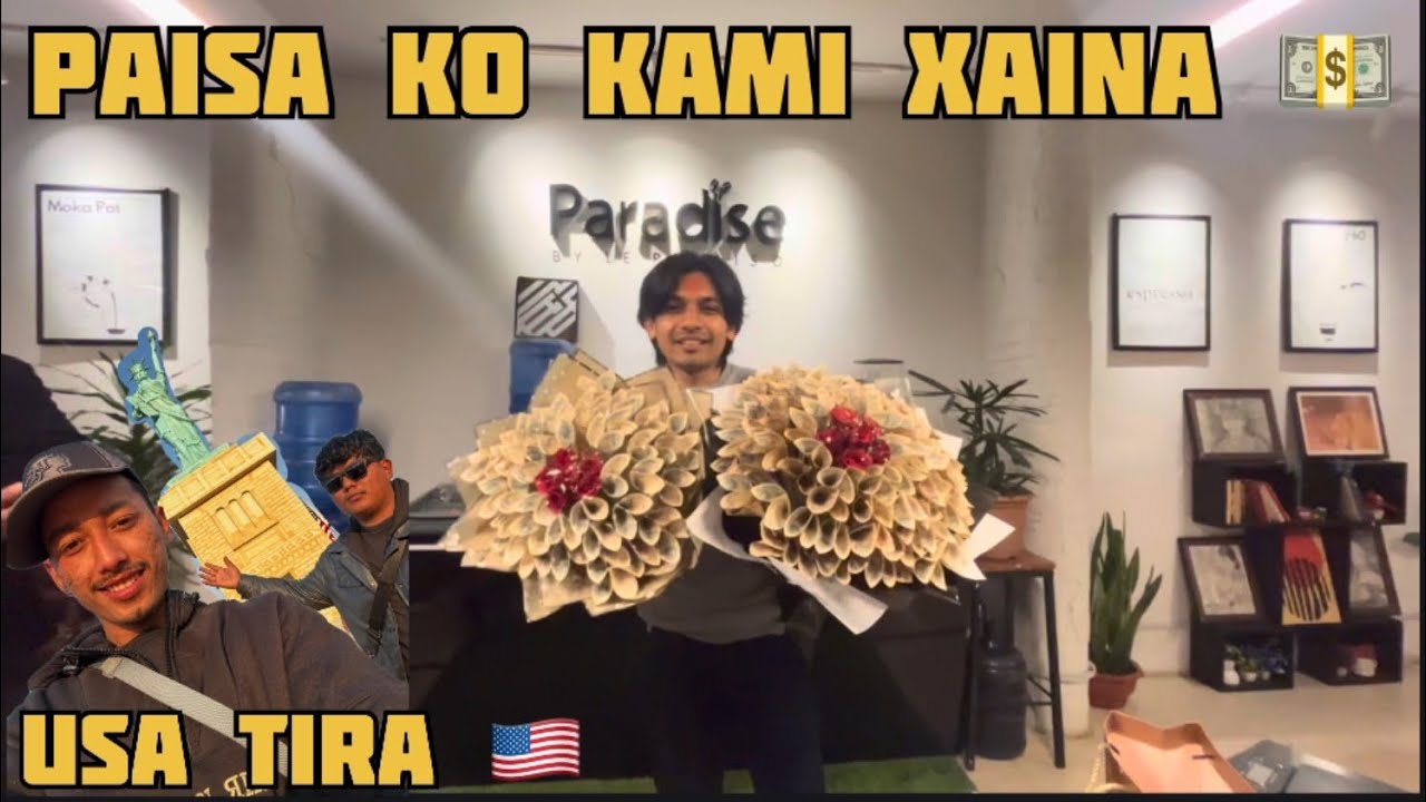 Paisa ko kami xaina 💵 usa tira 🇺🇸 