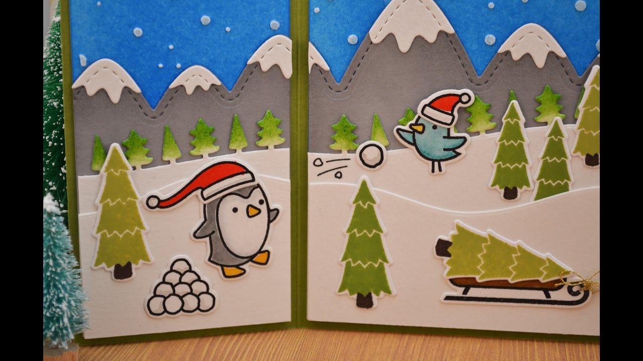 HOLIDAY CARD SERIES 2016 || Winter Scene