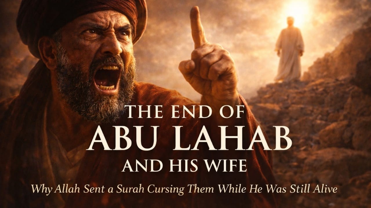 The Man Allah Cursed by Name: The Terrifying Deaths of Abu Lahab, His Wife & His Son