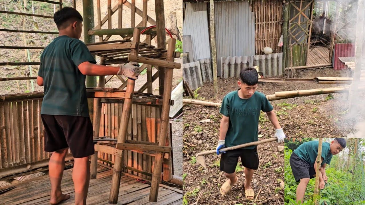 После долгих и упорных трудов Лам обустроил свой дом, сделав его чистым и просторным.