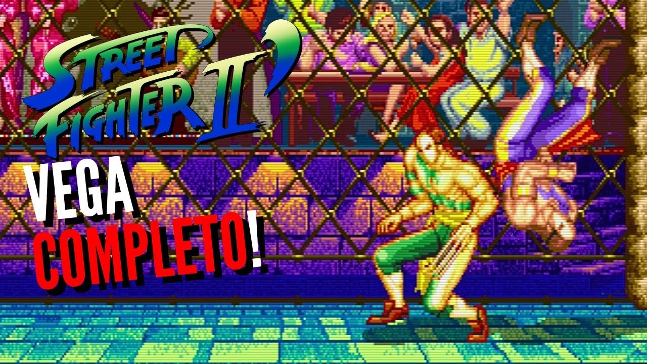 Street Fighter 2 Champion Edition - Vega Claw Completo