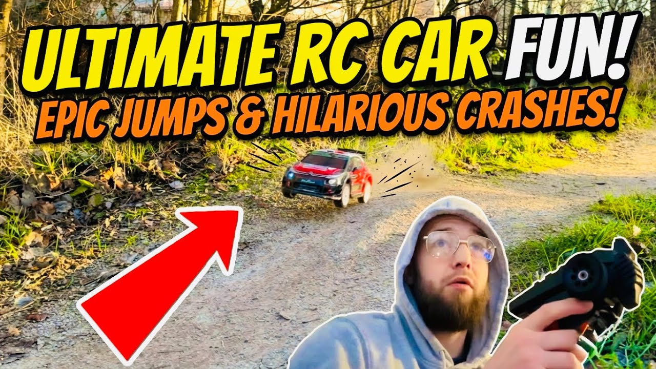 Rally Car Racing on BMX Track
