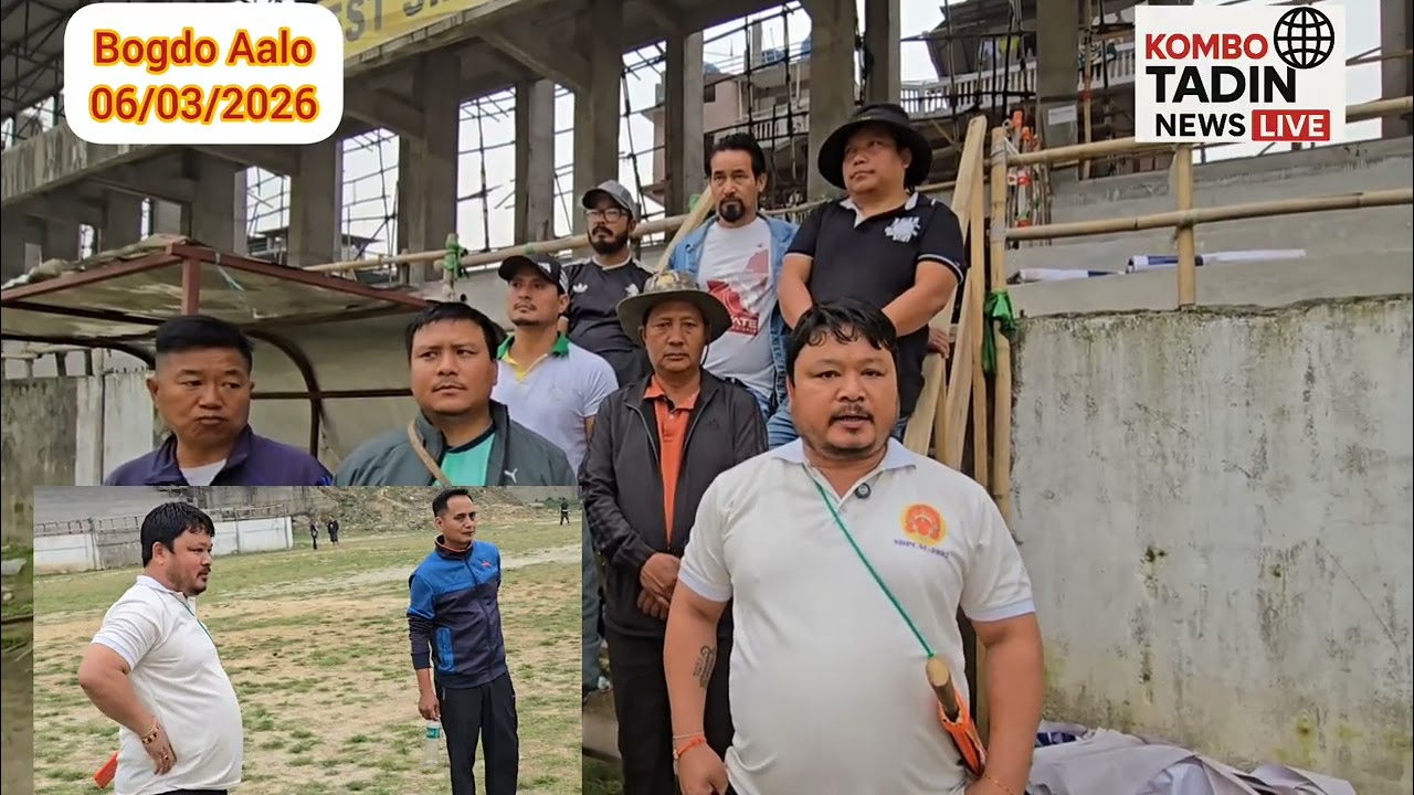SOCIAL SERVICE CONDUCTED AT AALO STADIUM FOR UPCOMING HDMT UNDER-16 // WEST SIANG DISTRICT AALO//