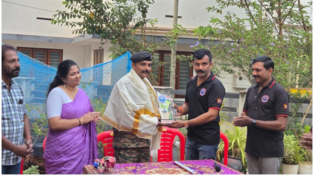 Retirement party.. 24 വർഷത്തെ രാജ്യ സേവനത്തിനു ശേഷം..... വീട്ടിലേക്കു 🔥🔥🔥🔥🔥