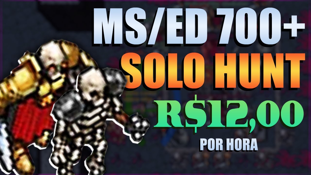 MS/ED 700+ HUNT SKELETINHO SOLO - 2kk/h PROFIT