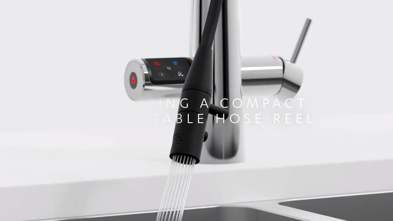 Introducing the HydroTap Celsius Plus All-in-One with Pull-Down Sprayer