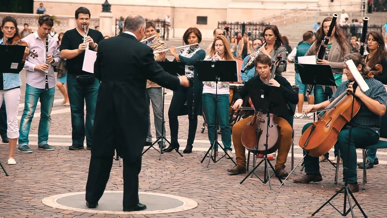 Budapest symphonic flash mob // Concorde 20