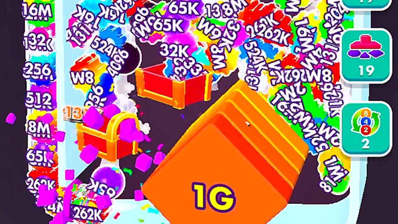 Bounce Merge 2048 Level Up - part X