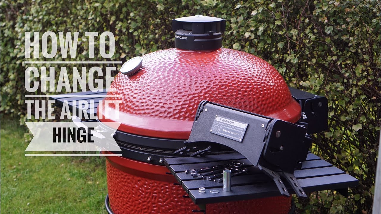 How to change the air lift hinge on Kamado Joe grills
