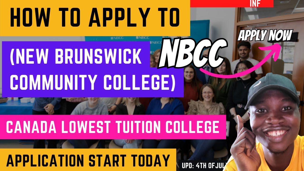how to apply | NBCC (New Brunswick Community College) | Application is open | Lowest Tuition College