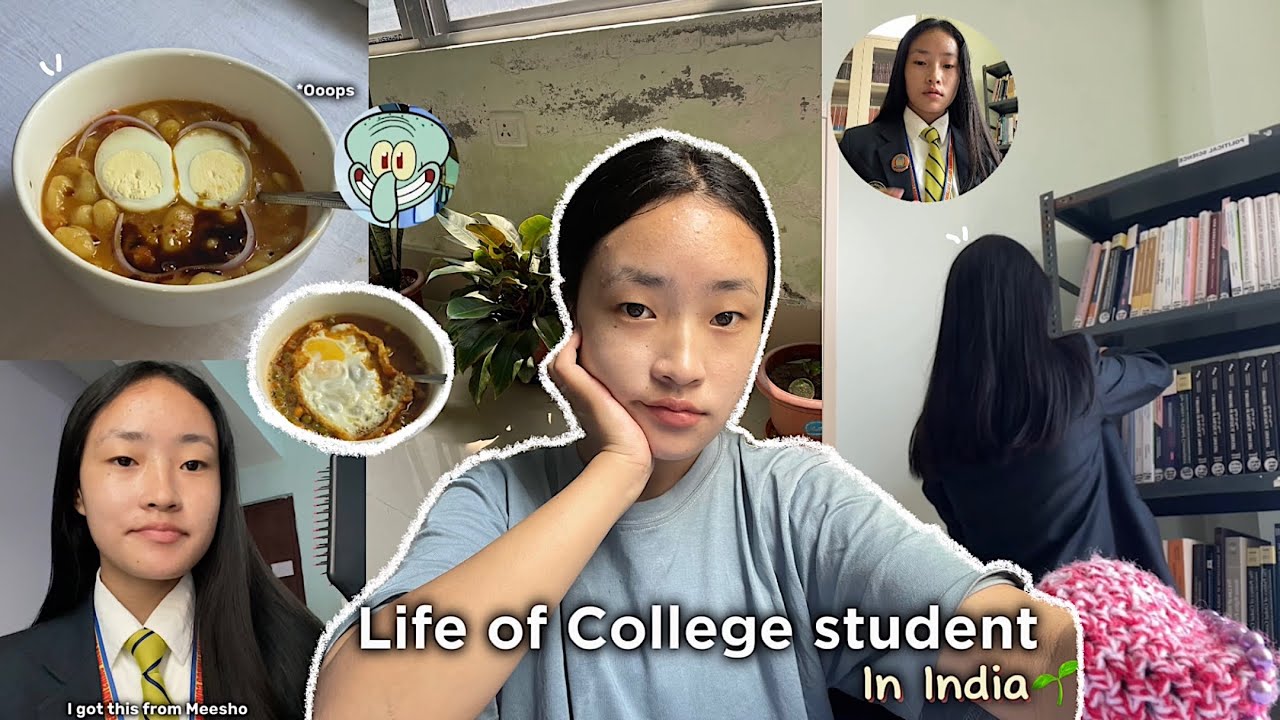 Life of college student🌷(ENG-SUB) | Indian girl🌱 | living alone vlog