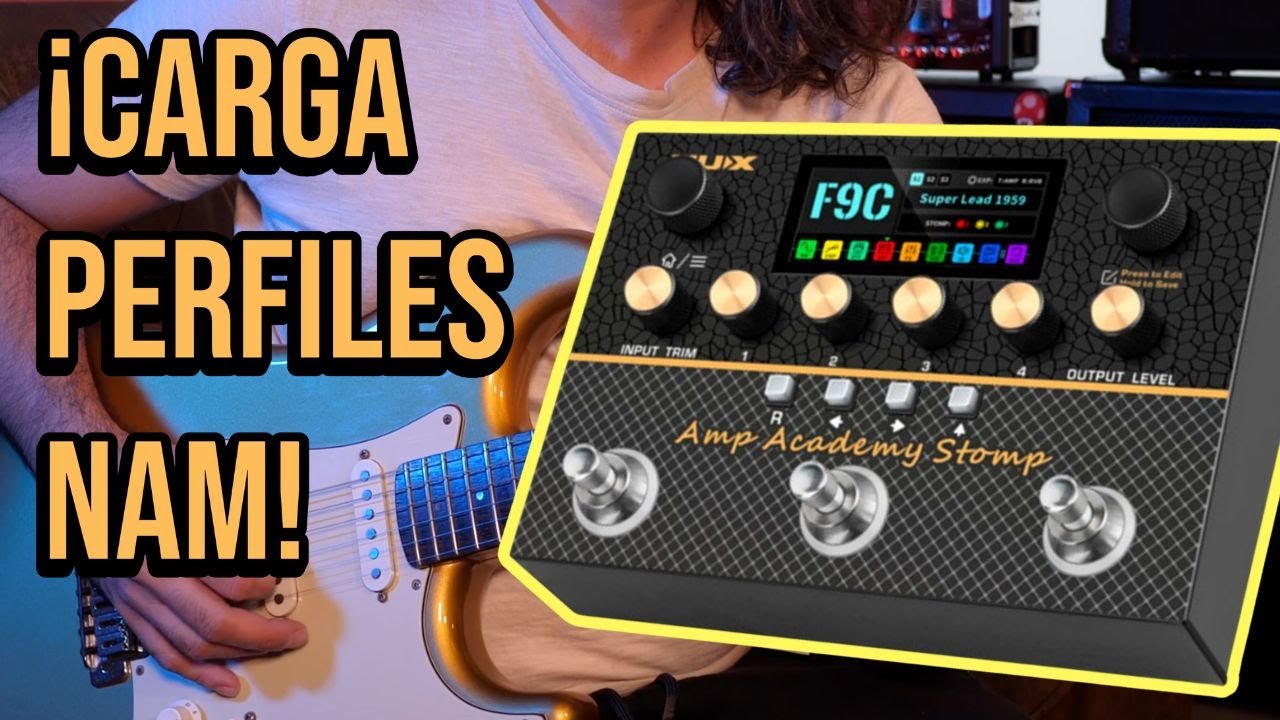 Compite con KEMPER y QUAD CORTEX por MENOS DINERO: ¡Nux Amp Academy Stomp, el pedal que carga NAM!