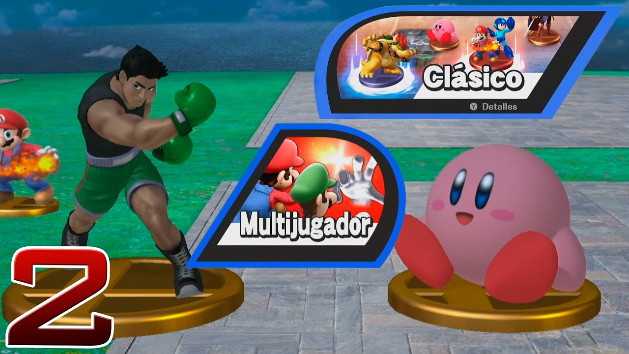 ✤ Super Smash Bros. Wii U ✤ | Modo Clásico c/KIRBY y LITTLE MAC [FULL HD|60fps]