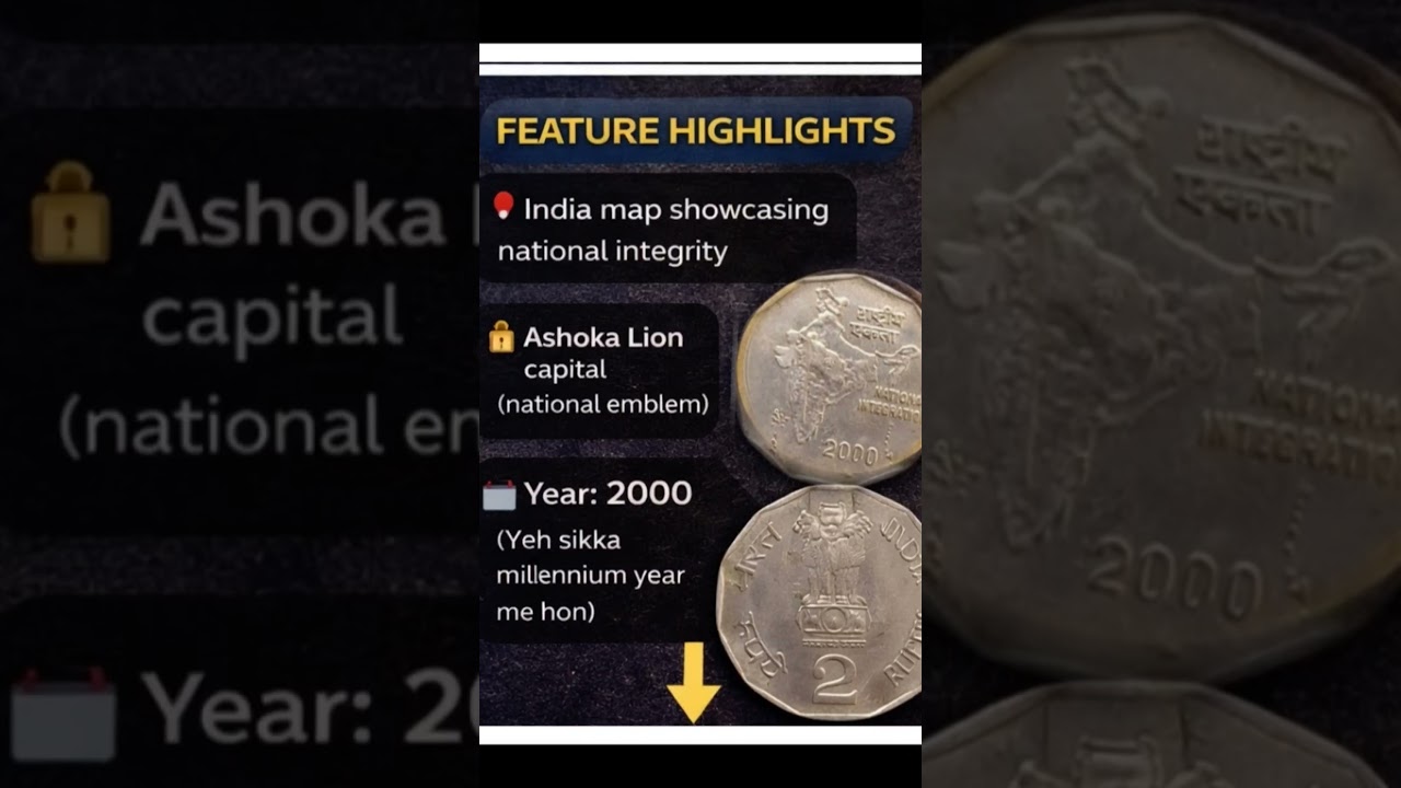 ₹2 National Integration Coin (2000) 🇮🇳 | Rare or Common?