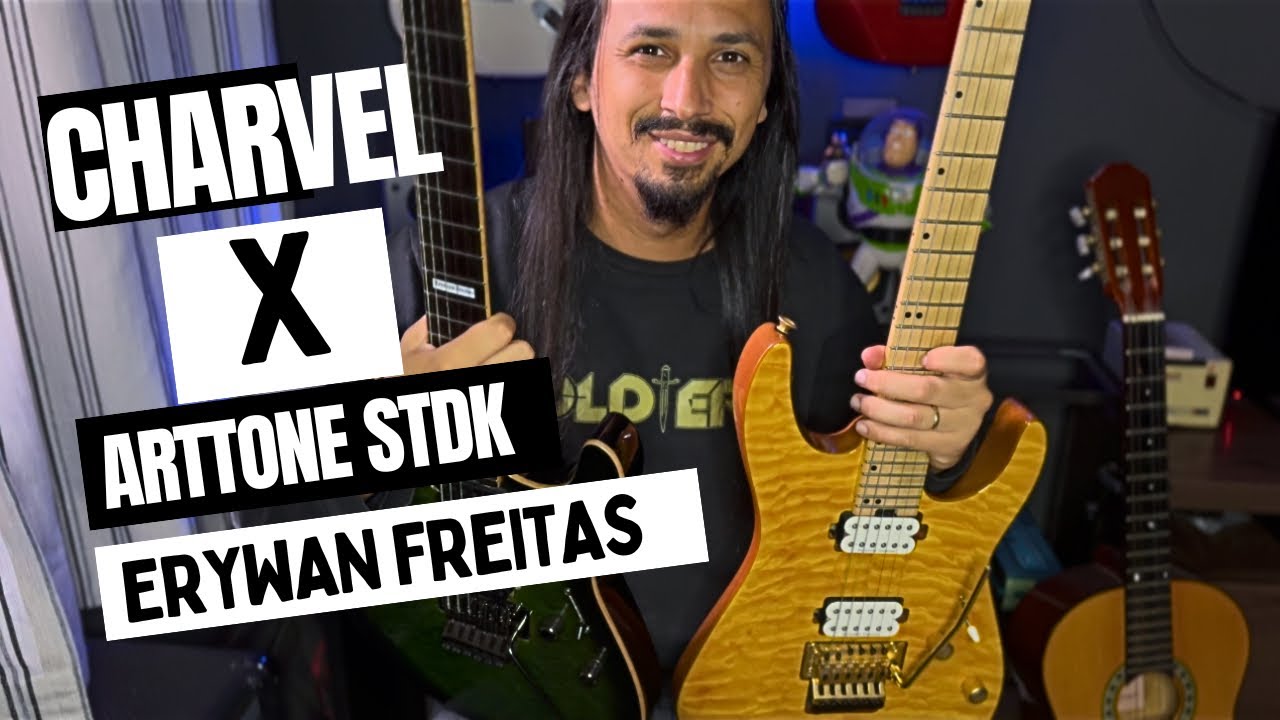 Charvel DK24 x Arttone STDK Signature Erywan Freitas ( Comparativo ) 