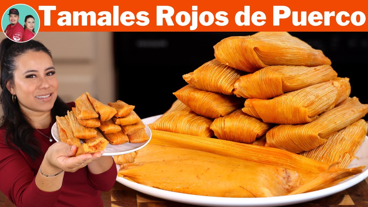 ANTES de Hacer TAMALES Tienes que Ver ESTO | Masa suave y ESPONJOSA con GUISO Perfecto|Tamales ROJOS
