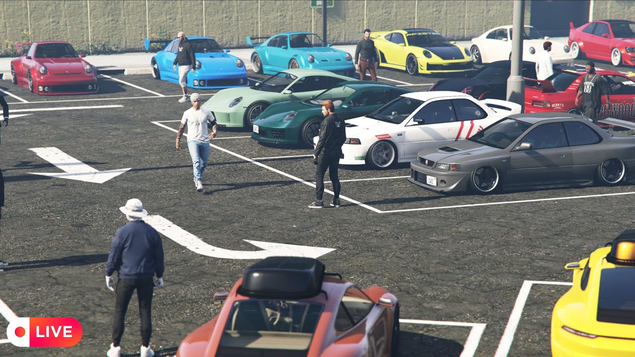 🔴 PS4 GTA CLEAN CAR MEET & GCTF/BUY N SELL