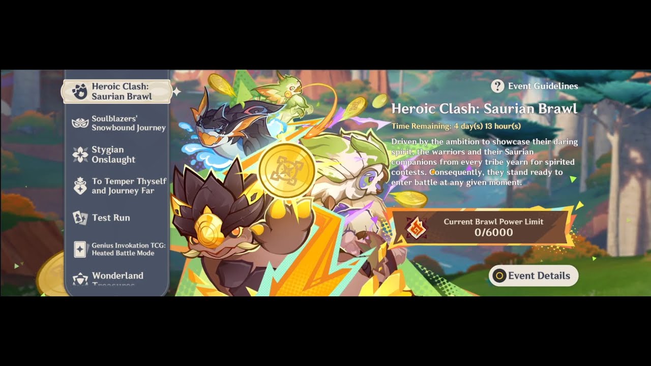 Heroic Clash: Saurian Brawl Luna III Event