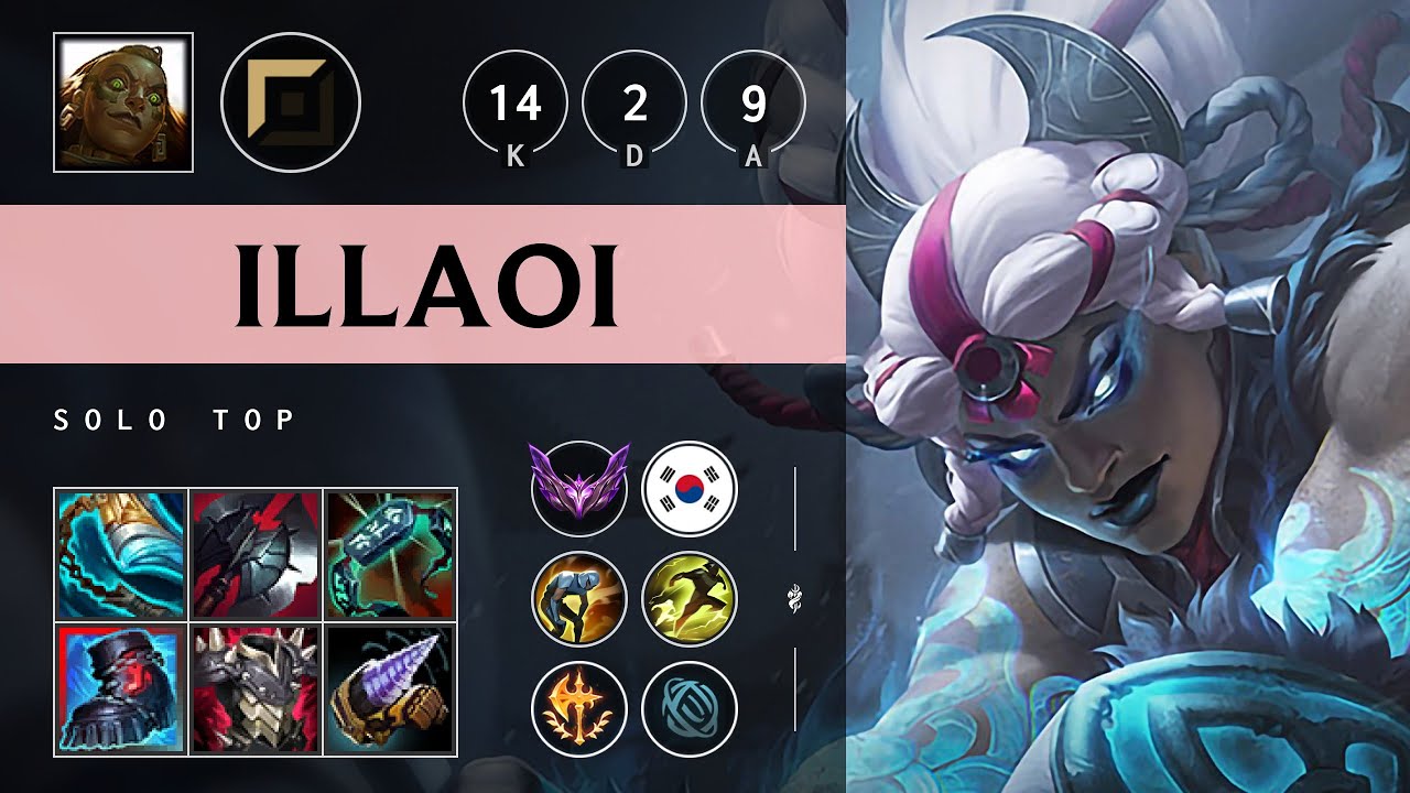 Illaoi Top vs Irelia - KR Master Patch 25.05
