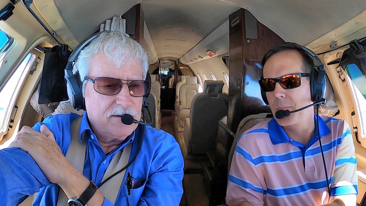 CESSNA CITATION XL Flight to Gunnison Colorado