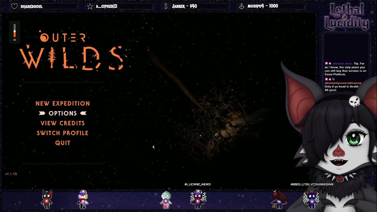 Lucid Streams Outer Wilds | Day 1