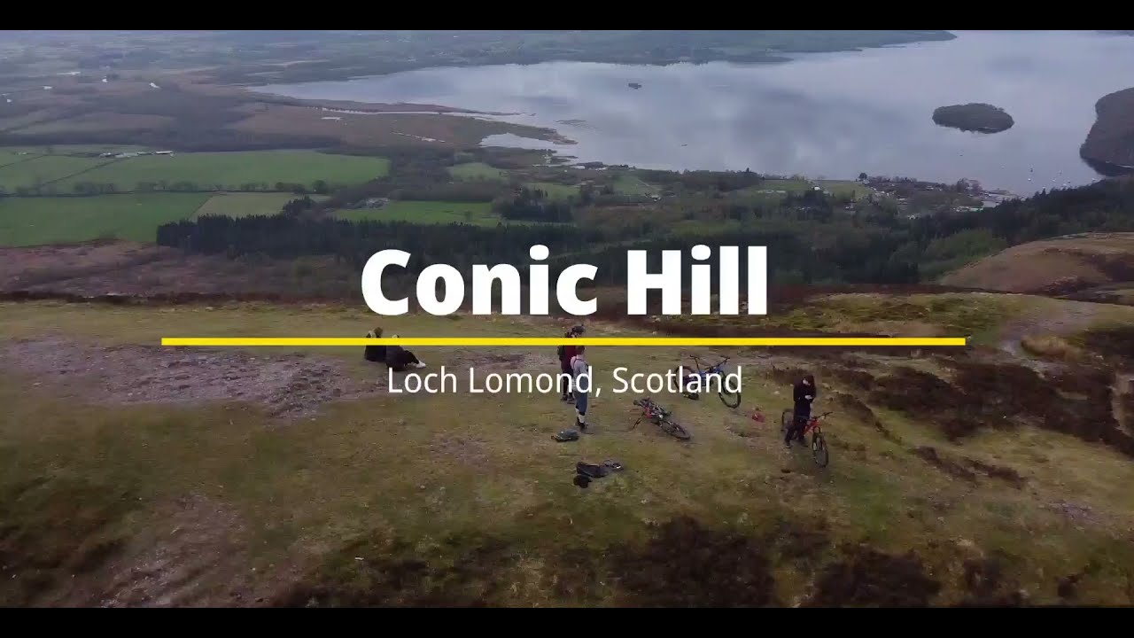 Conic Hill, Loch Lomond - Mtb