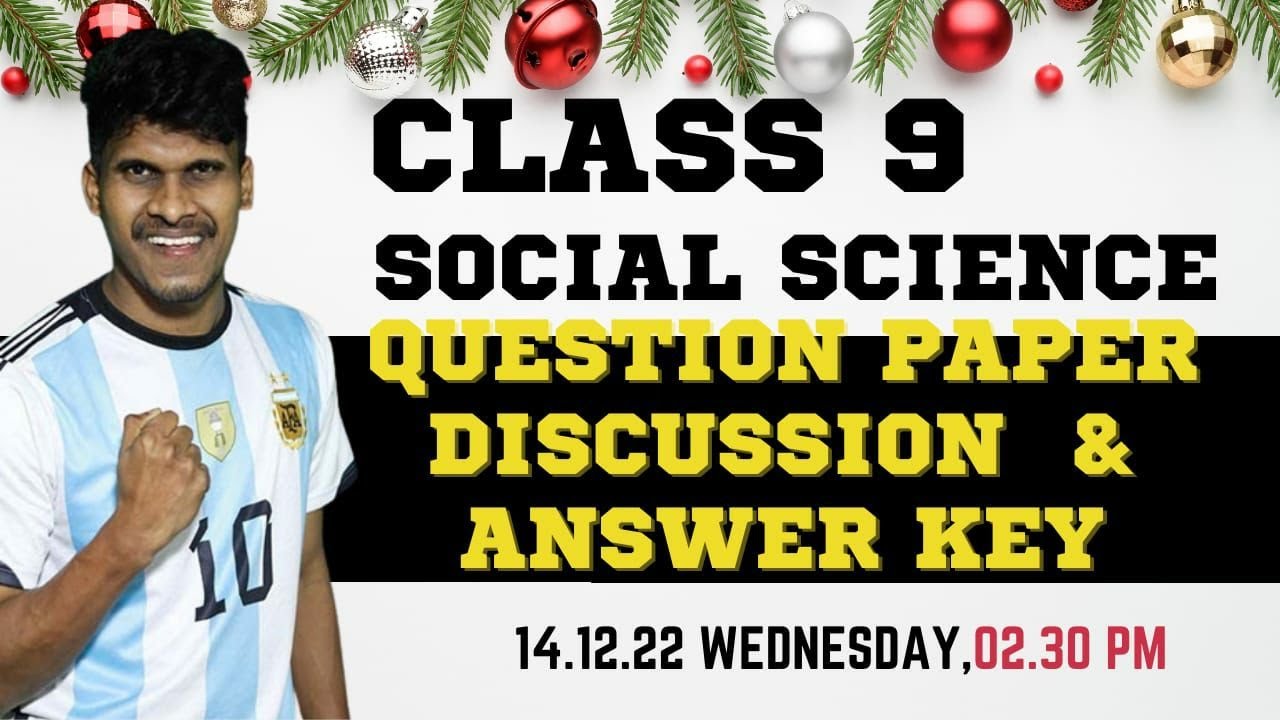 Class 9 Social Science | Xmas Exam Question Paper Discussion | Target Learning App | Rahul Sir