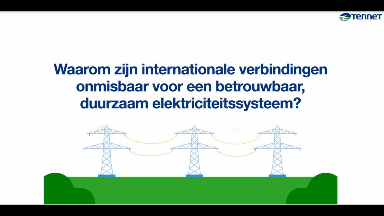 Interconnectoren van TenneT: elektriciteit kent geen grenzen