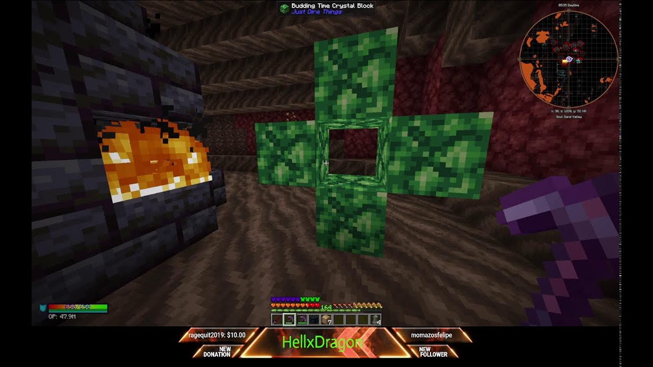 Minecraft ATM10 . bumblezone roll out