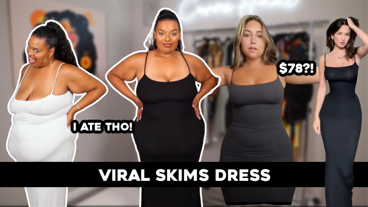 The BEST Dress for Thick Girls | Skims