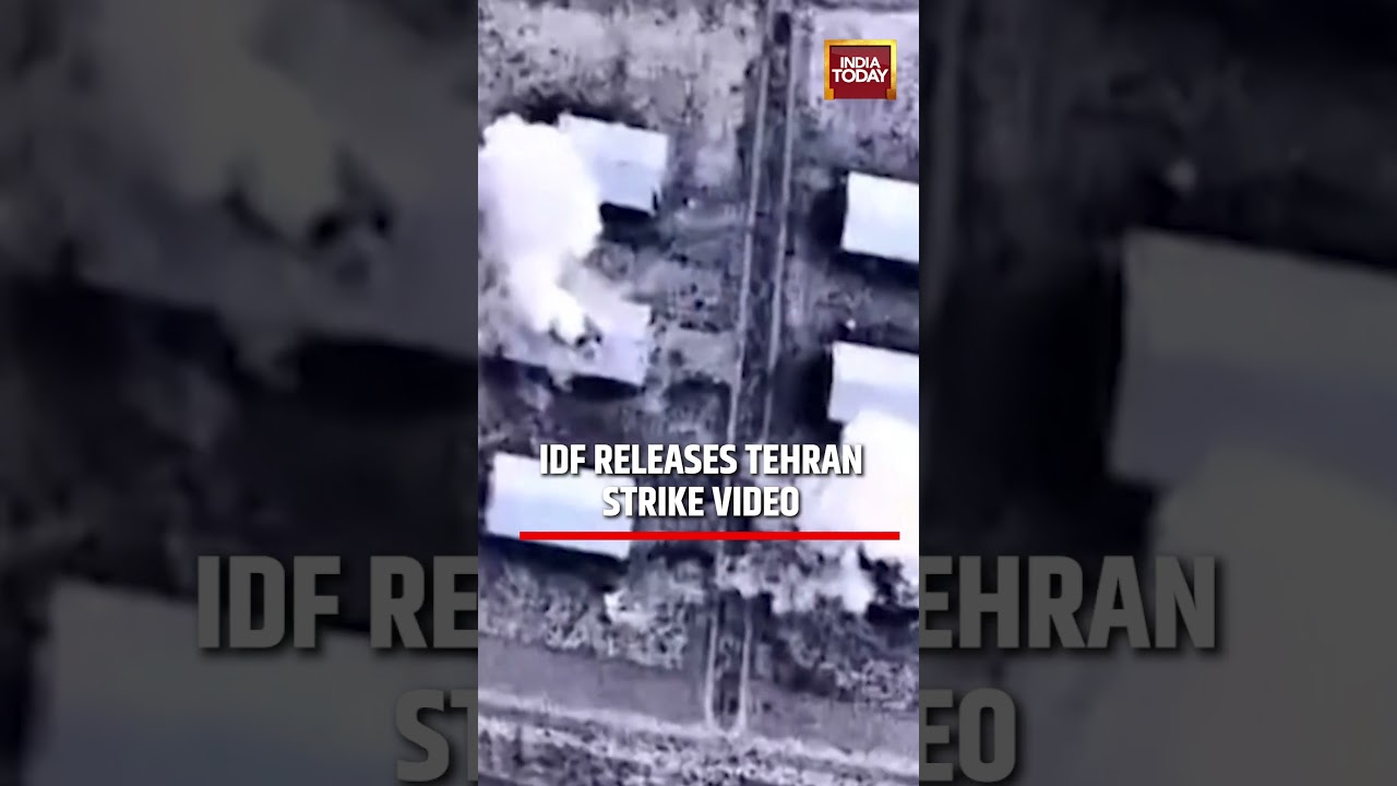 IDF Releases Tehran Strike Video &ndash; First Footage of Operation Roaring Lion Strikes