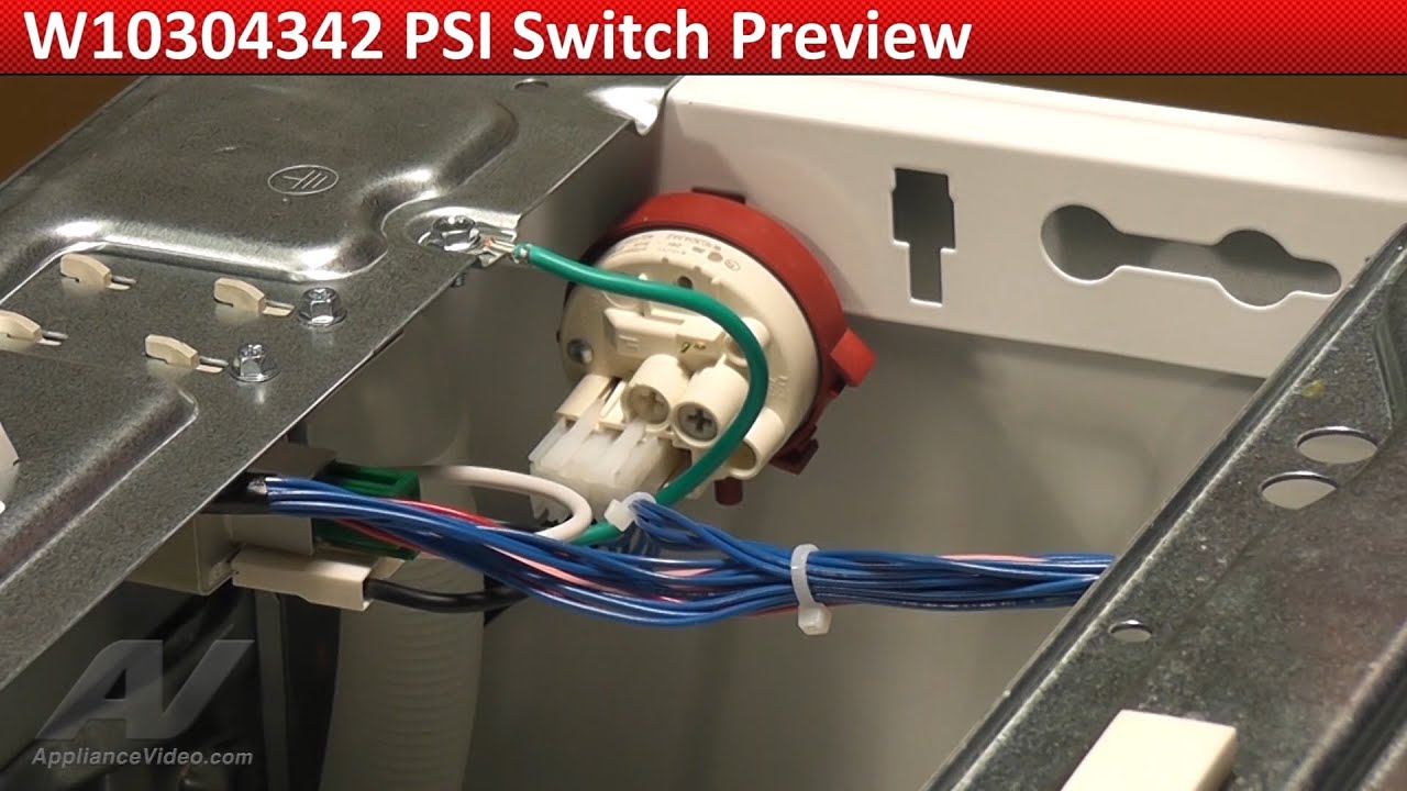 Maytag Washer - F20 Error Code - PSI Switch Repair