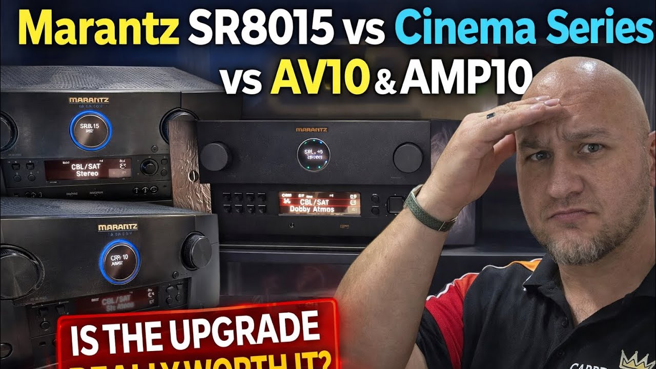 Marantz SR8015 vs New Cinema Series vs AV10 & AMP10 | Is the Upgrade REALLY Worth It?