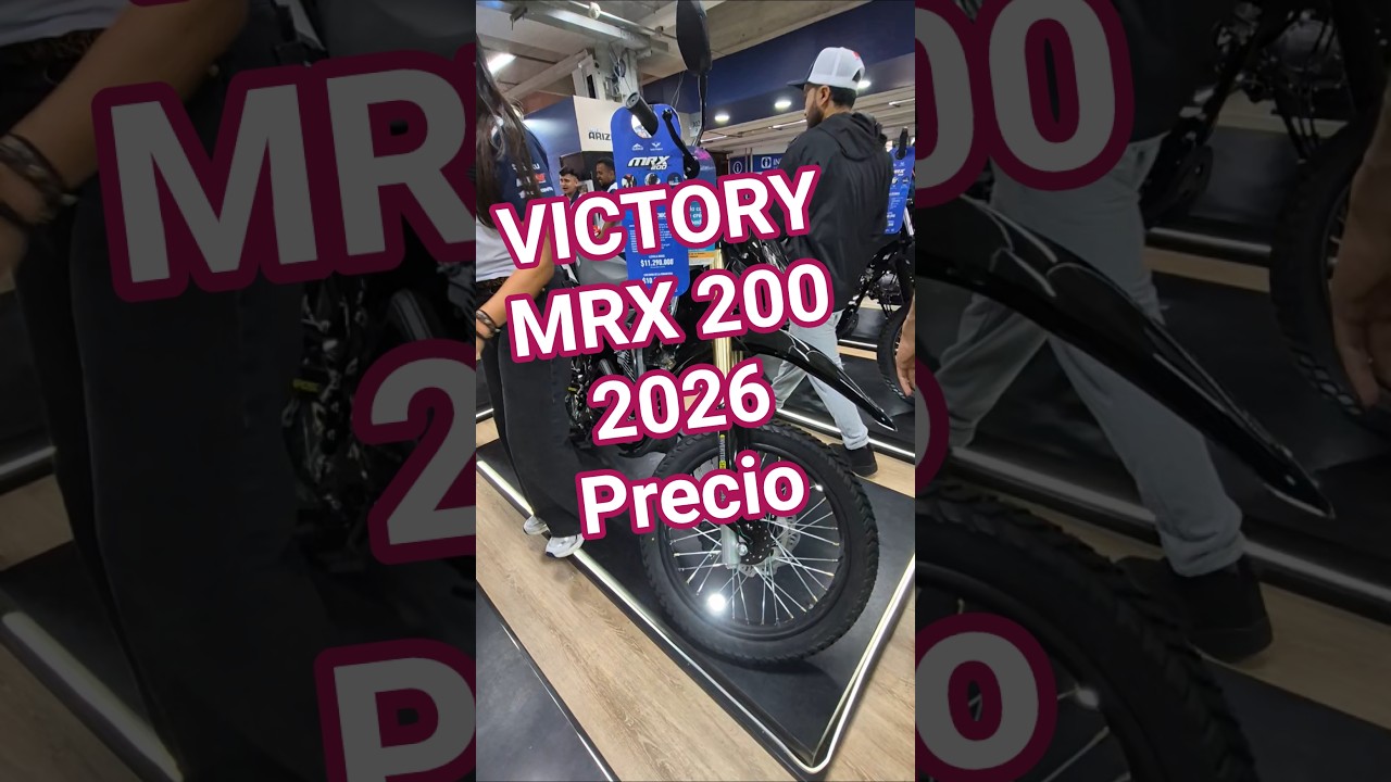 Precio moto VICTORY MRX 200 2026 Precio en Colombia con Barras invertidas
