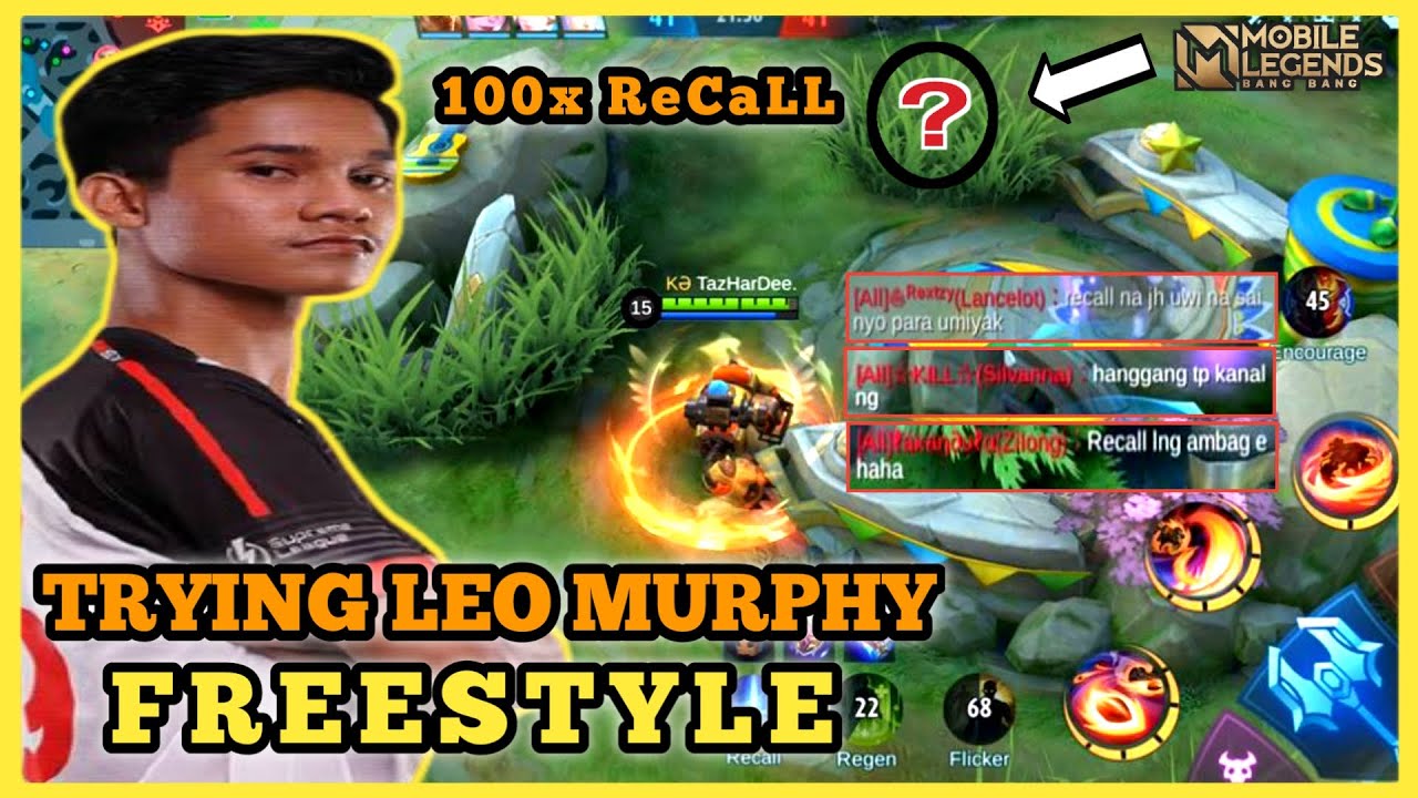 TRYING LEO MURPHY FREESTYLE | THE TP GODZ | MLBB
