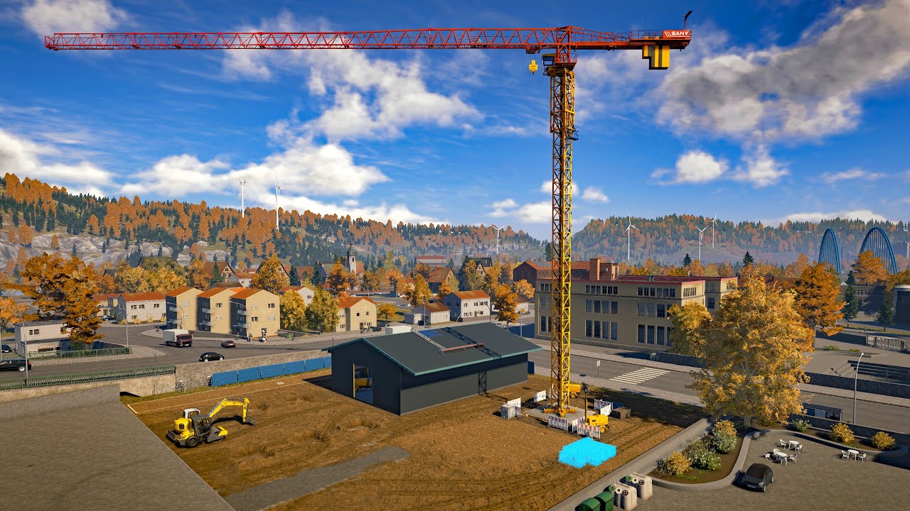 Новый Construction Simulator 2022 — Склад (3/4) — Германия, карта 103 — Bau-Simulator