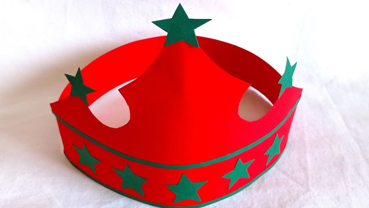 طريقة عمل تاج 👑 انشطة بمناسبة عيد المسيرة الخضراء