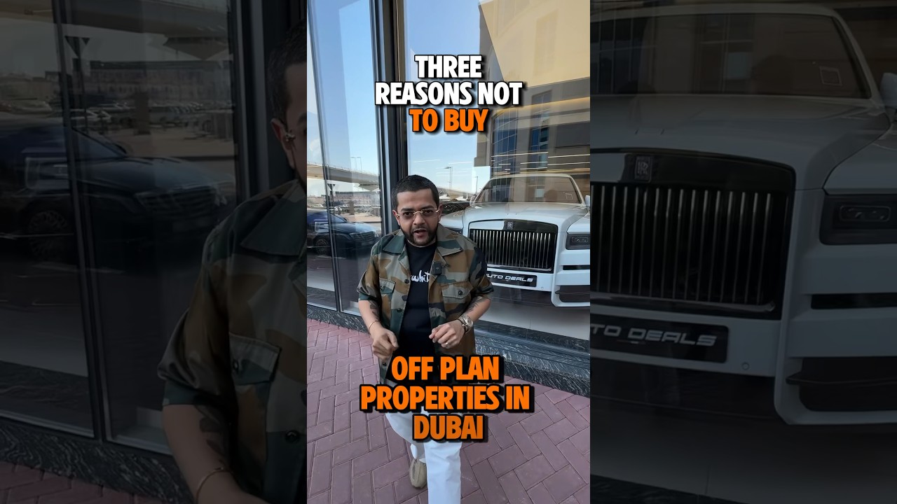 3 reasons NOT to BUY Off-Plan Properties in Dubai ! #realtoronaharley #realestate