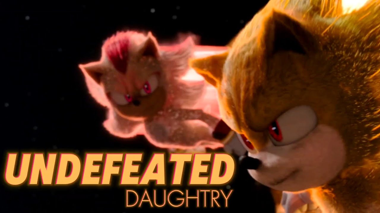 Undefeated - Daughtry || AMV || Sonic The Hedgehog