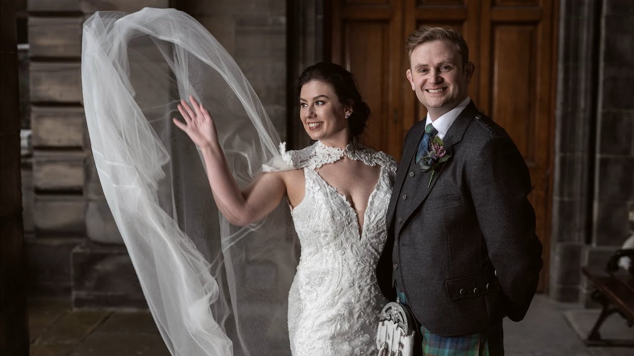Edinburgh City Chambers Wedding Video - Lauren and Iain Elopement Film