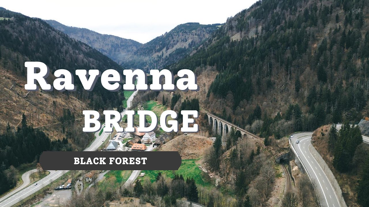 Ravenna Bridge | Black Forest | Germany | 4K | Drone