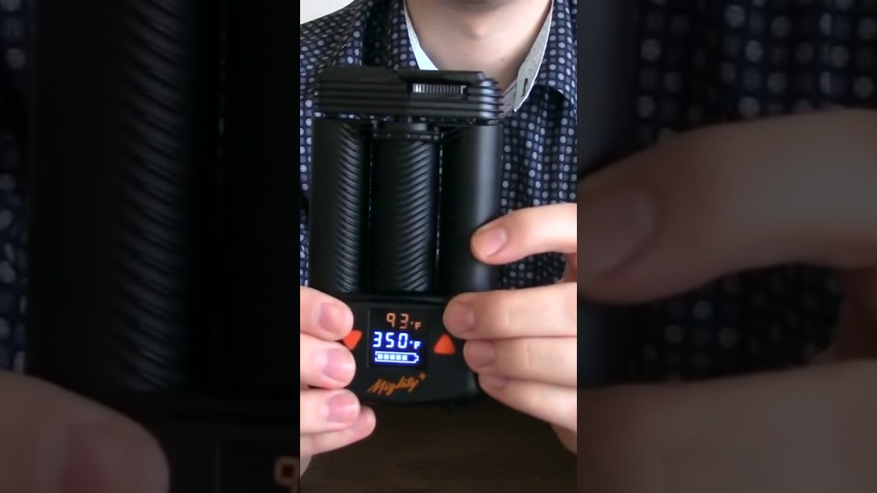 How to temp-step with the Mighty+ #mighty #vape #vaping #storzandbickel #dryherbvaporizer #dryherb
