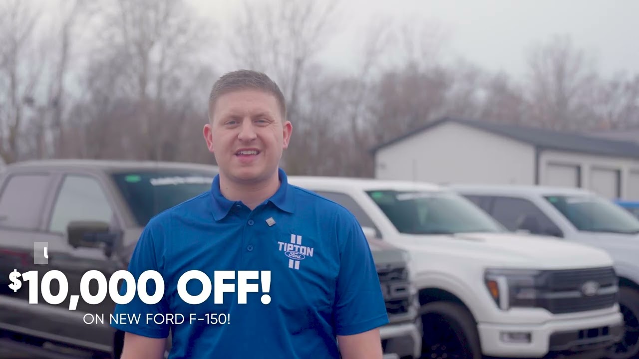 🚗 Tipton Ford 40th Anniversary Sale! Huge Savings on New Fords in Tipton, IN 🎉
