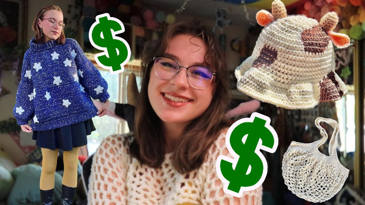 Crochet Business Recap for June! | What I made, what sold, and how much $$$ I made!