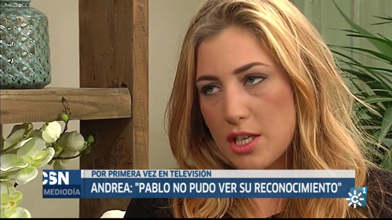 Entrevista a Andrea, novia de Pablo Ráez | Noticias Mediodía Canal Sur