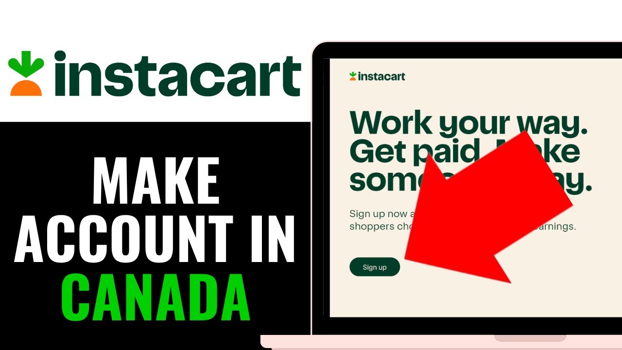 How to Make Instacart Account in Canada 2025 | Create Instacart Account in Canada (QUICK & EASY)
