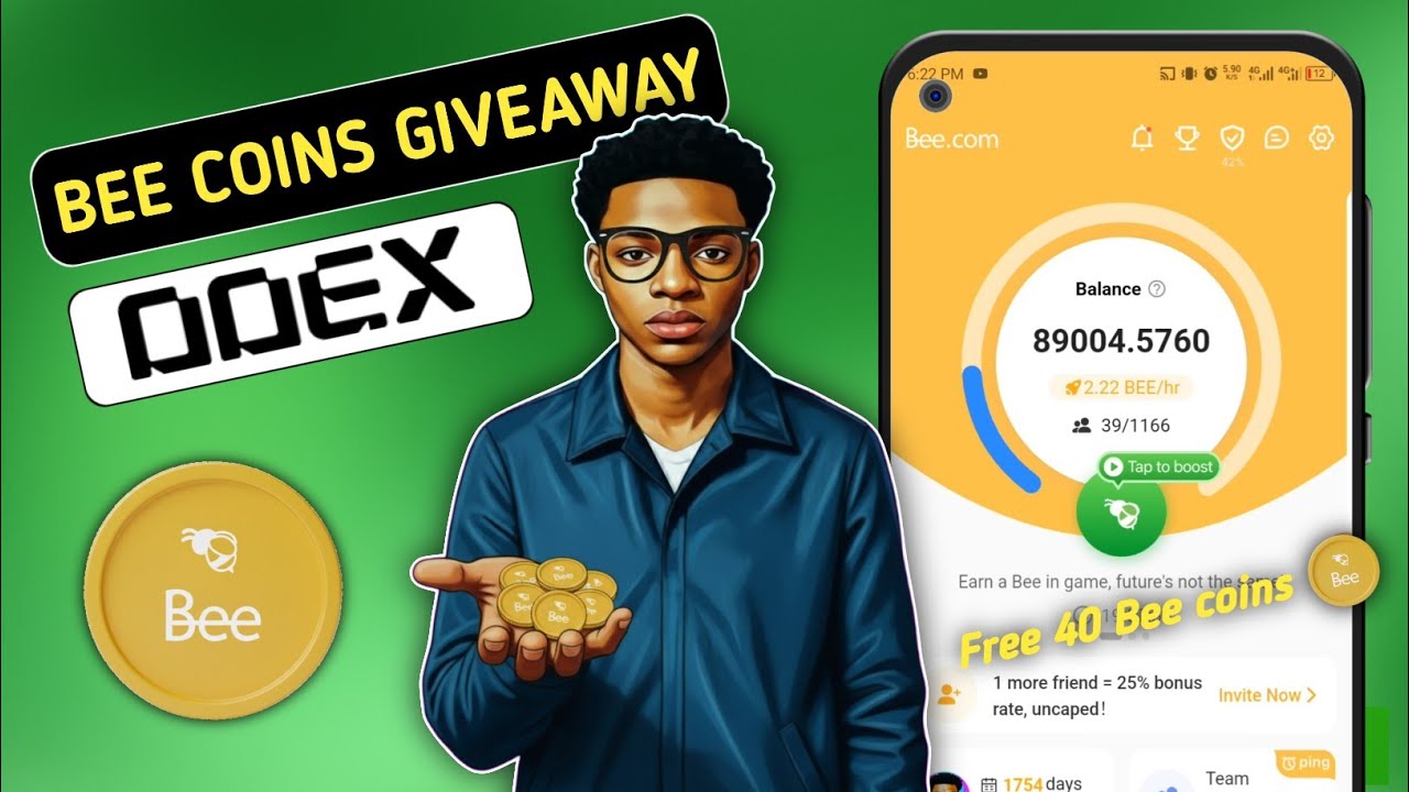 Получите 40 бесплатных монет Bee прямо сейчас! Простые шаги | Аирдроп Bee Network
