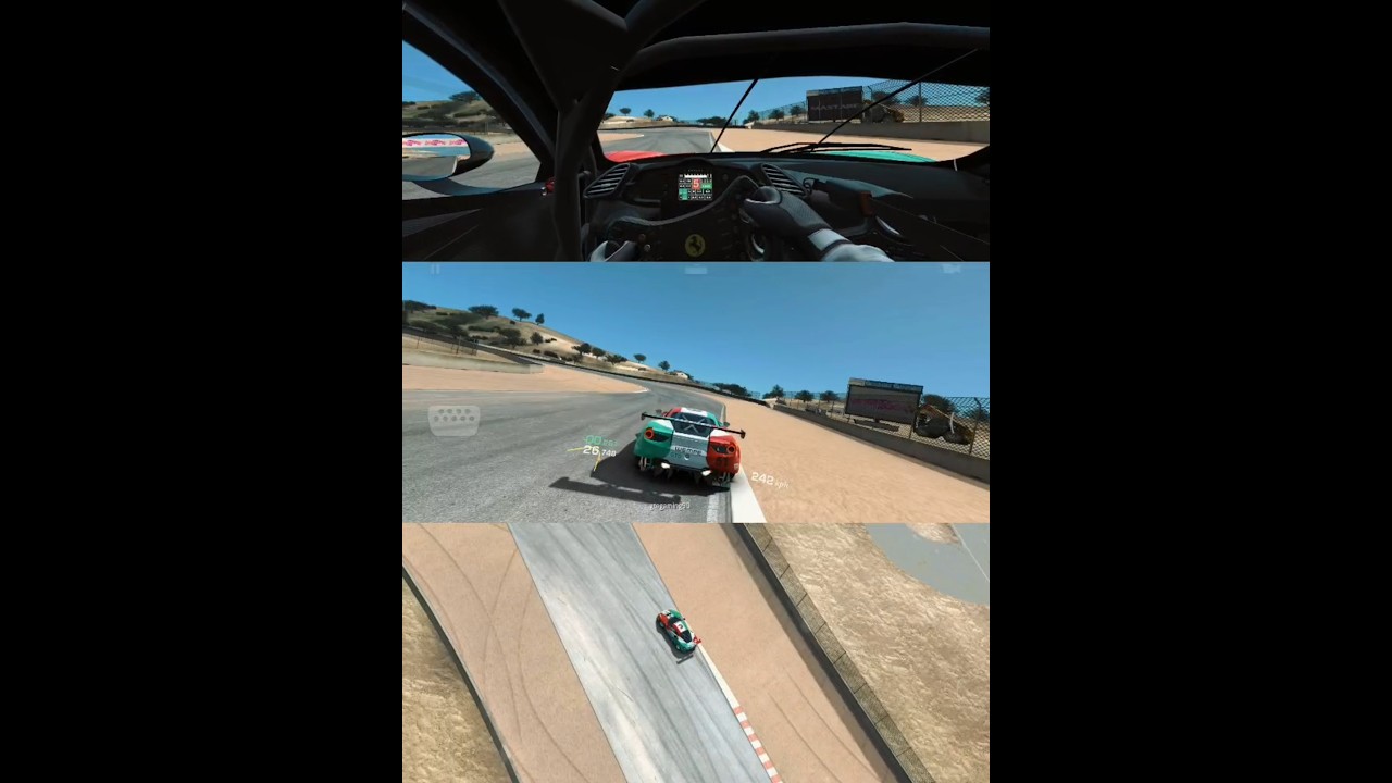 Real Racing 3 | Ferrari 488 GT3 Time Trial (series) in Laguna Seca (Group B) 