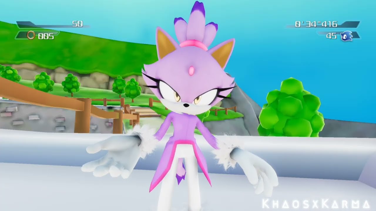 Nintendo Stages in Sonic P-06 (Mod Showcase)